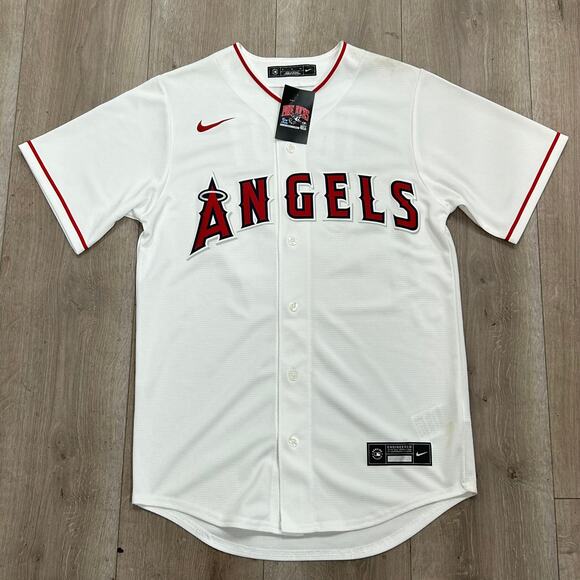 Nike Mike Trout 27 Los Angeles Angels Home Jersey Size Small S B4 - Picture 1 of 10